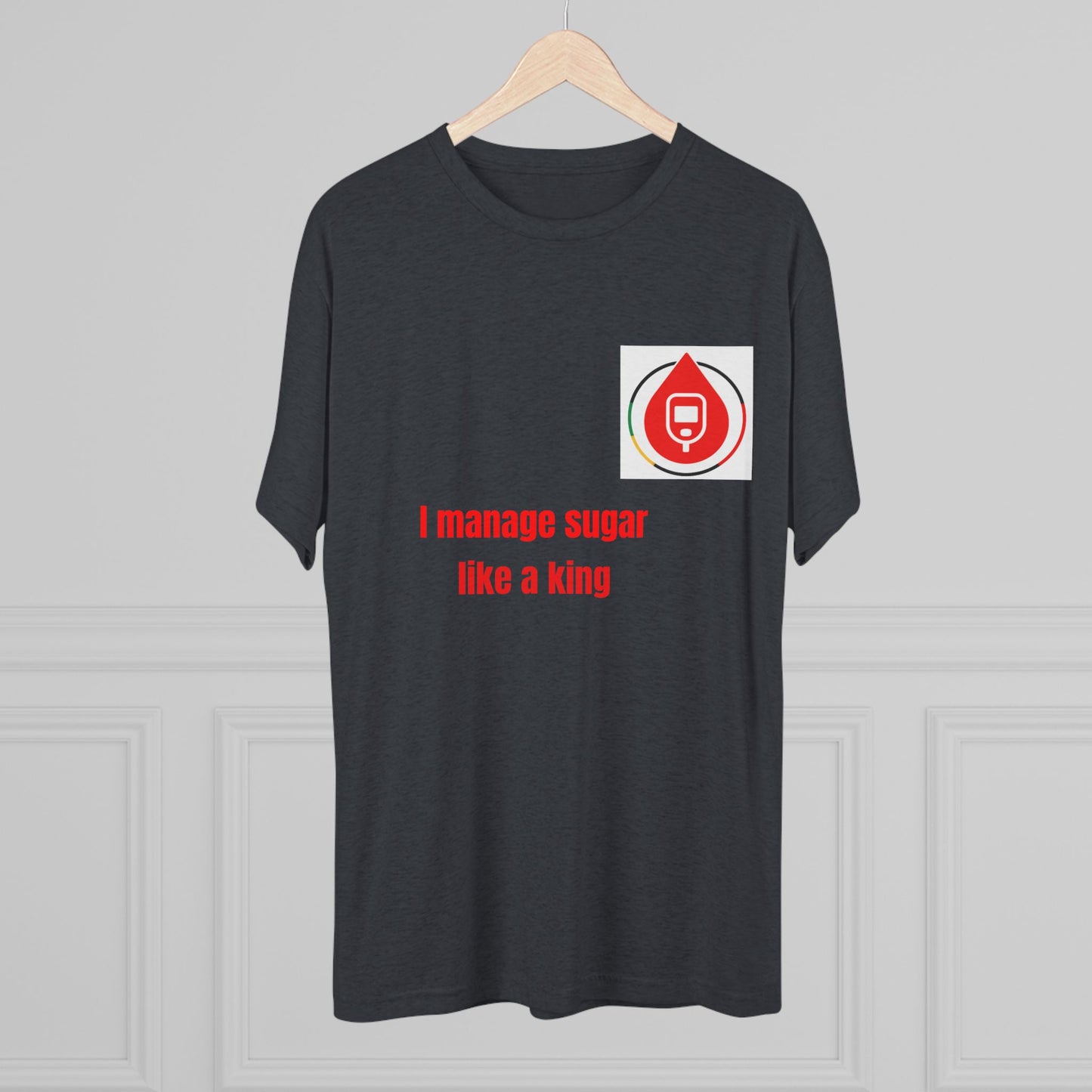 Sugar Management Crew Tee, Funny Diabetes Shirt, Unisex T-shirt, Health Awareness Tee, Gift for Diabetics