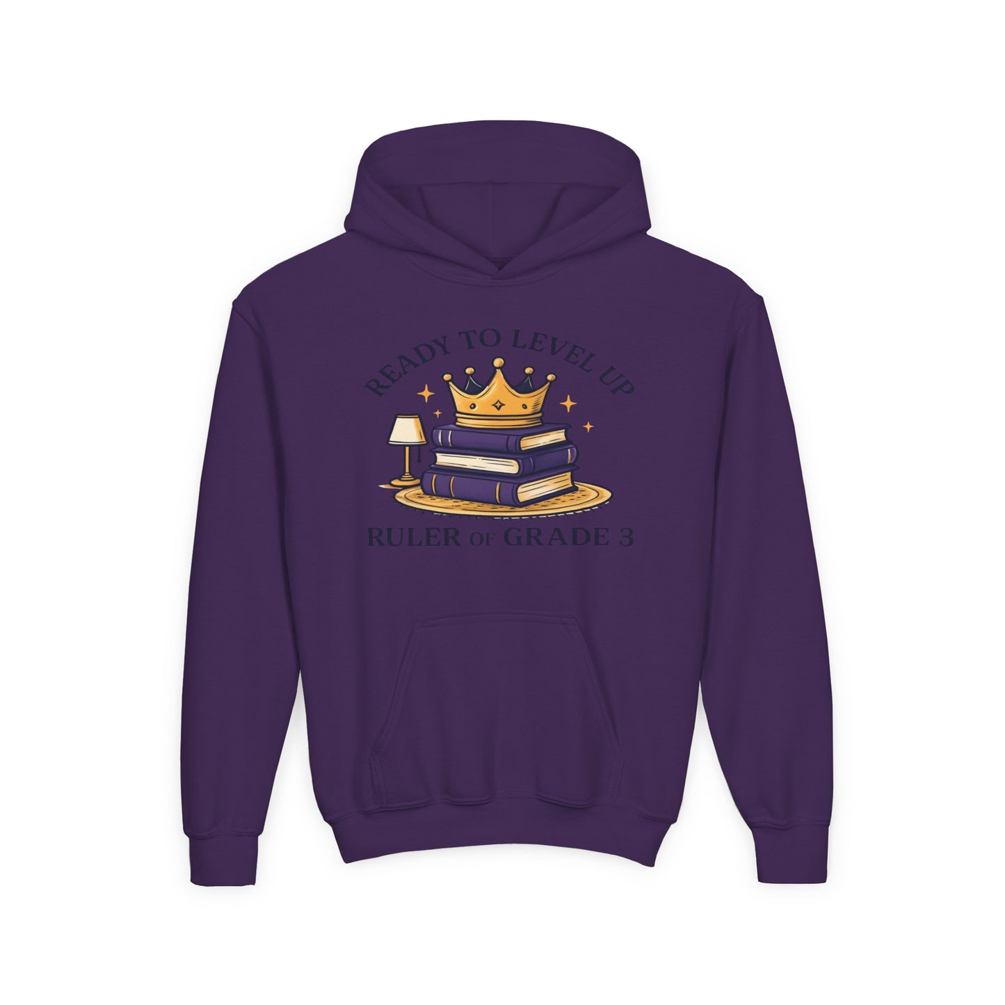 Scholar's Crown Hoodie, Cool Hoodie for Back to School