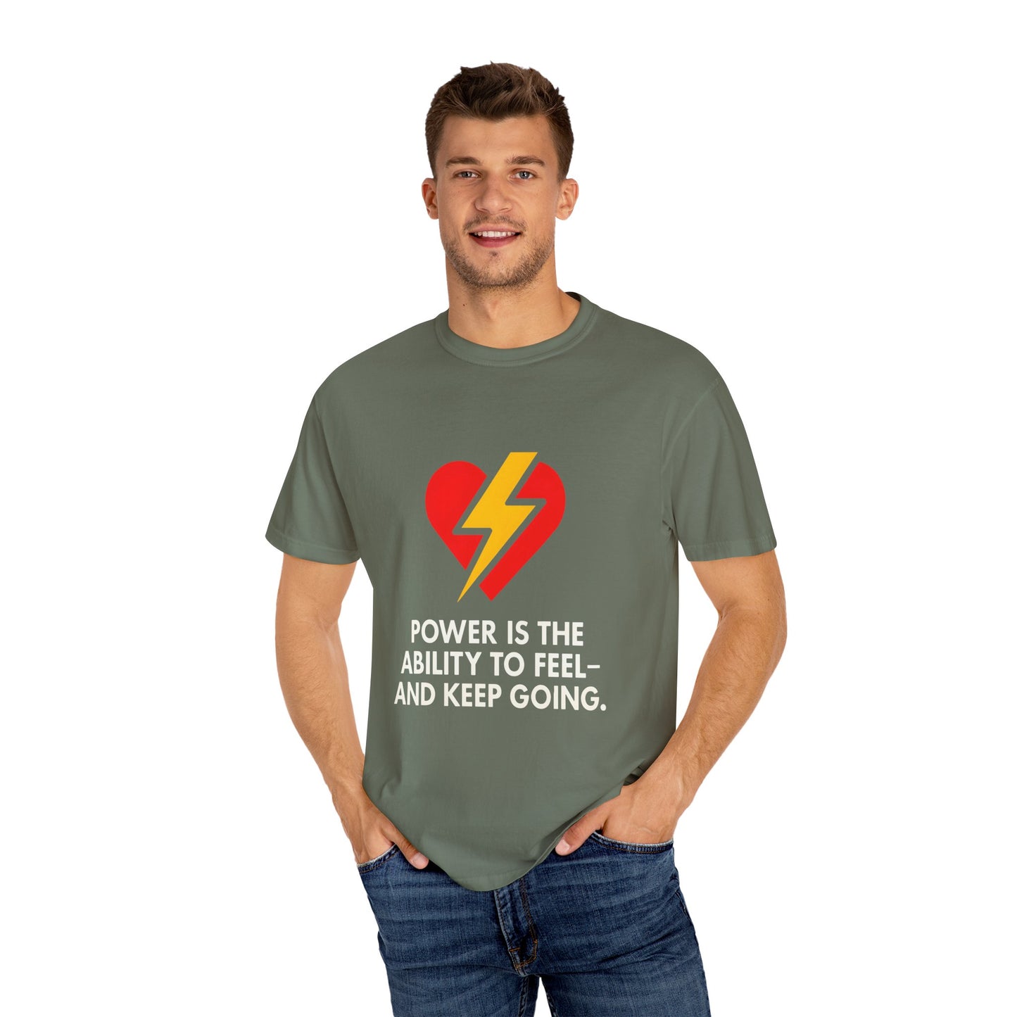 Lightning Heart Inspirational T shirts