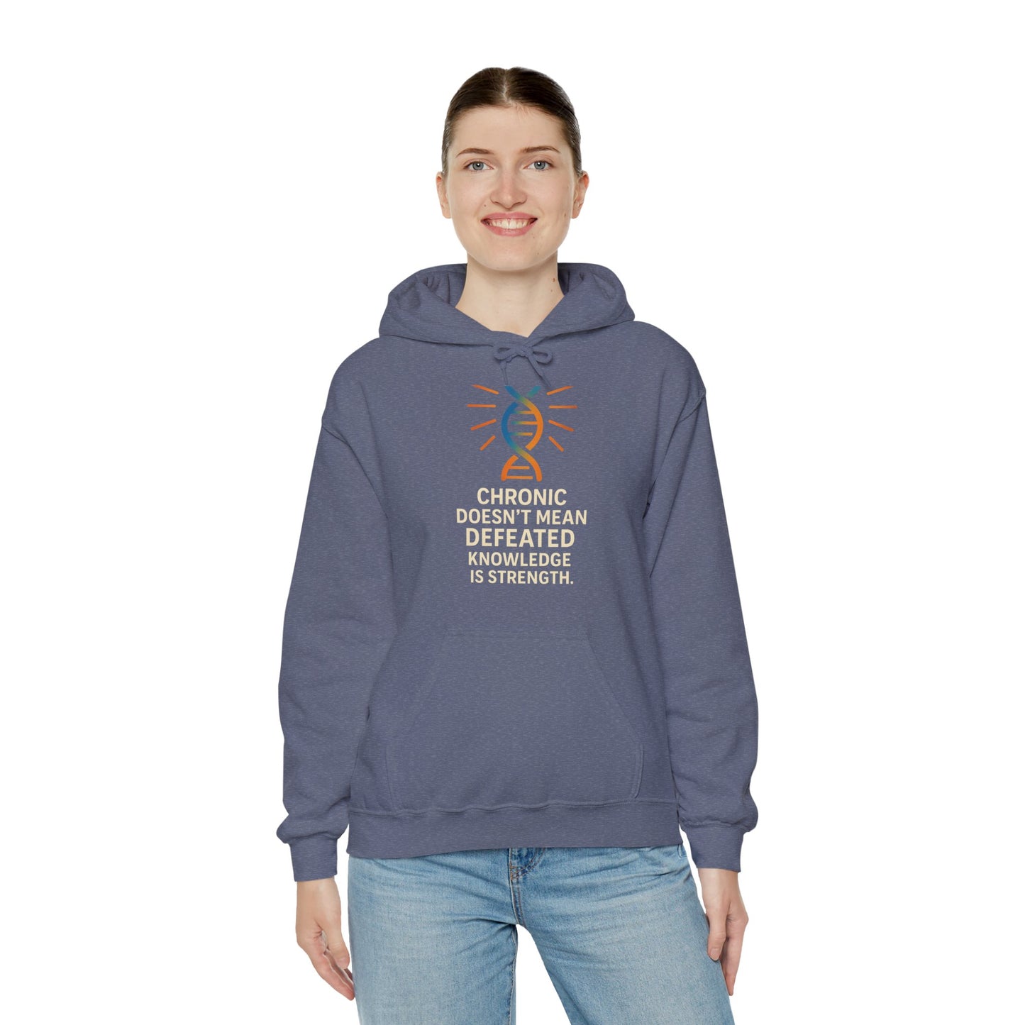 Chronic Strength Hoodie - Inspirational Sweatshirt for Empowerment, Gift for Chronic Illness Support, Cozy Wear for Any Occasion, [...]