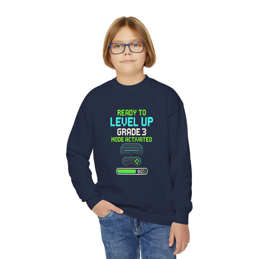 Retro Gaming Glory Sweatshirt for Back to School
