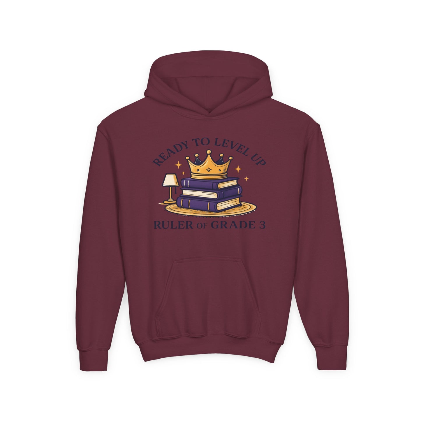 Scholar's Crown Hoodie, Cool Hoodie for Back to School
