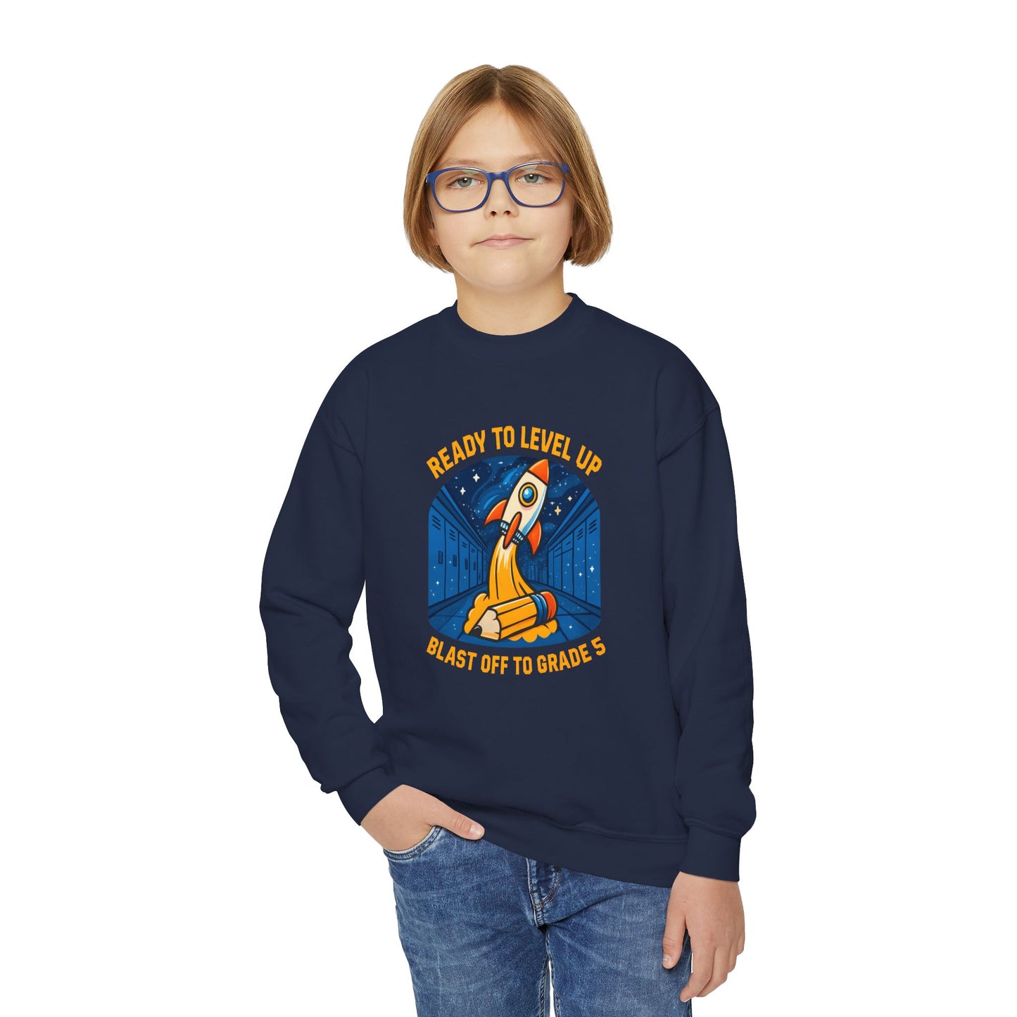 Rocket Scholar Sweatshirt for Back to School