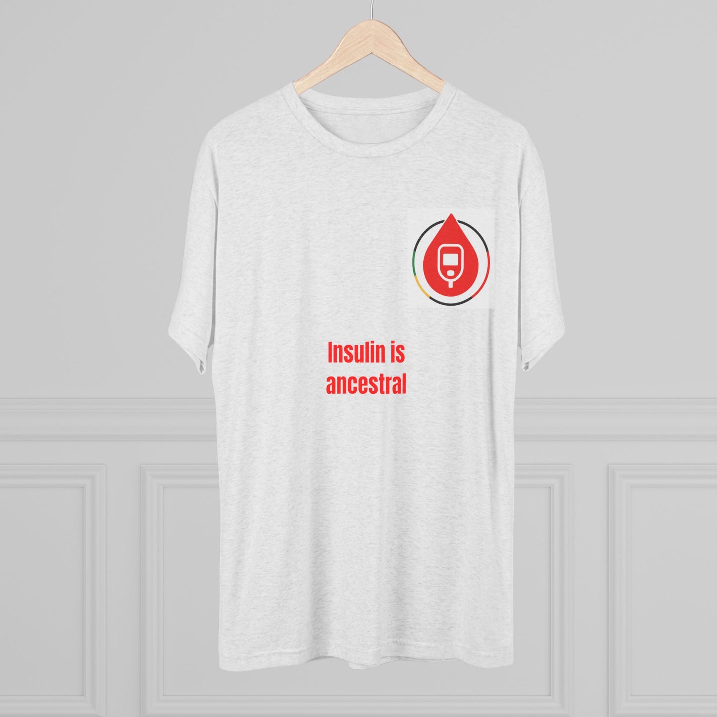 Diabetes Awareness Campaign T-shirts, Insulin's Ancestral Legacy, Sugar Management Crew Tee