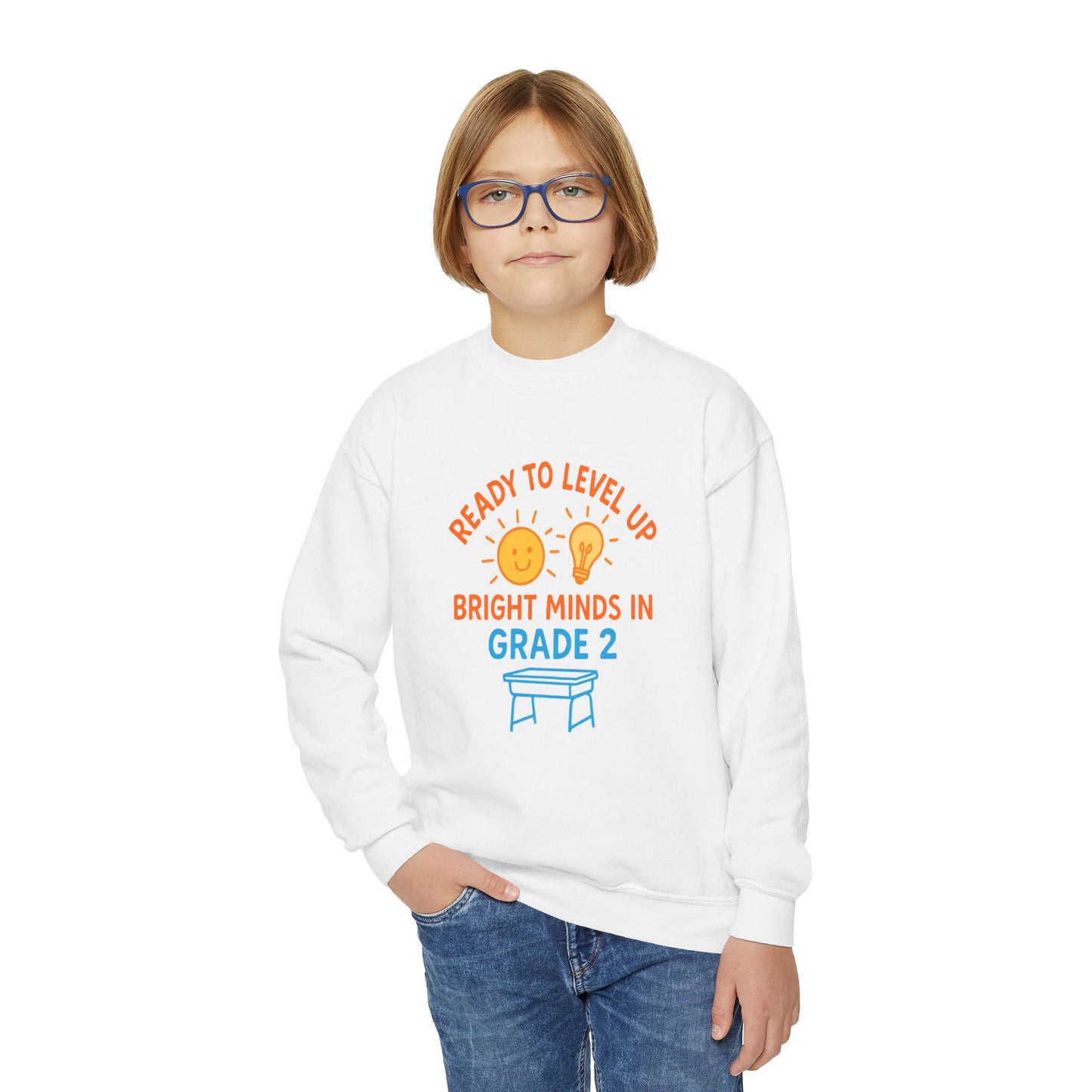 Second Grade Superstars Sweatshirt for Back to School