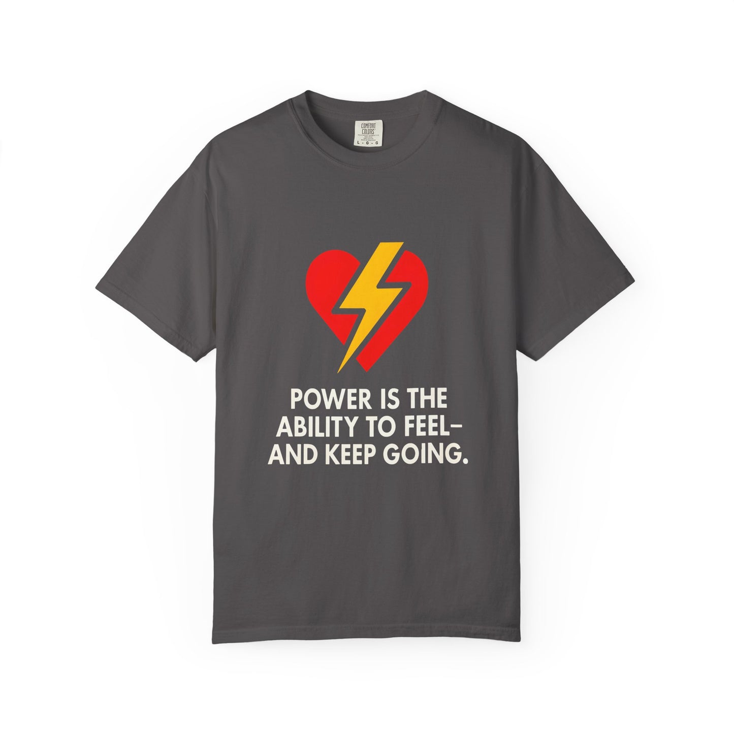 Lightning Heart Inspirational T shirts