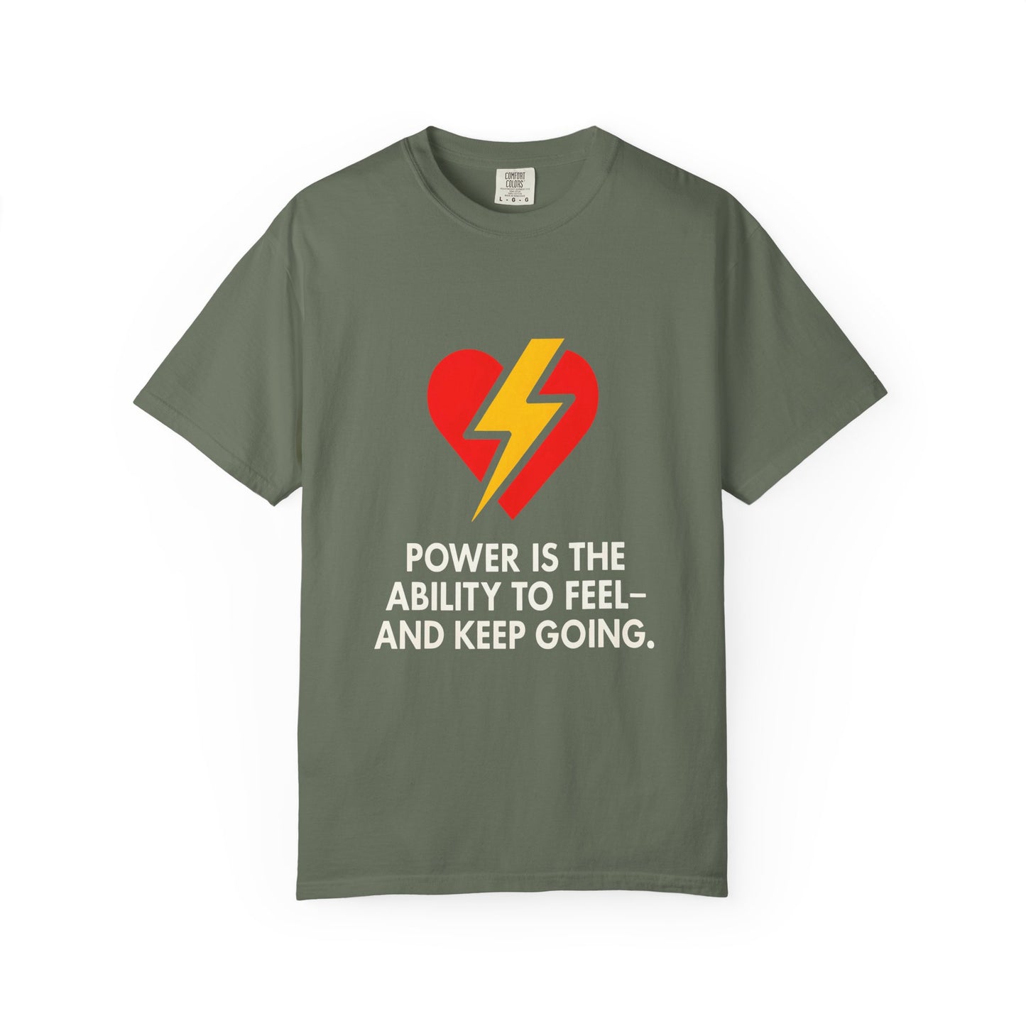 Lightning Heart Inspirational T shirts