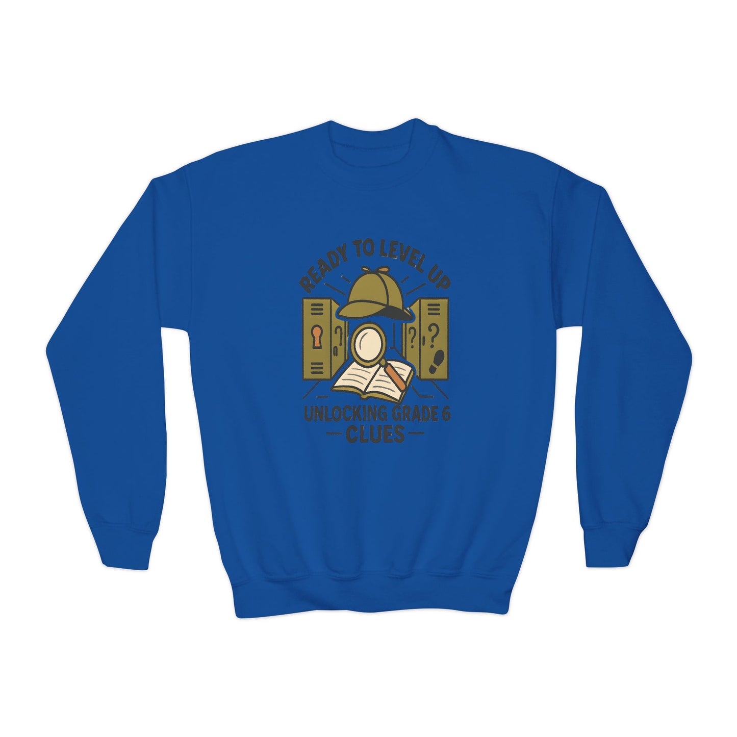Clue Quest Sweatshirt for Back to School