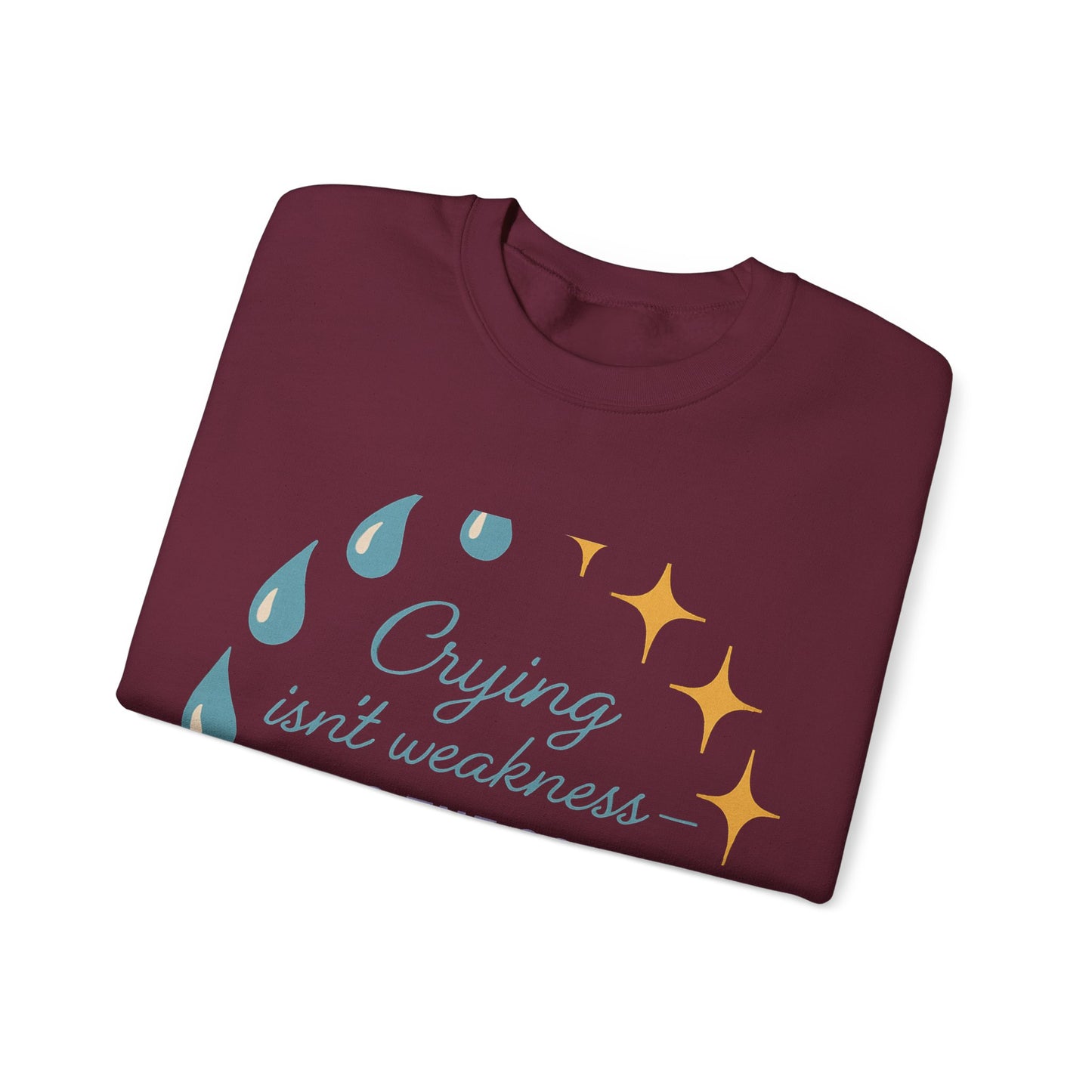 Soul Detoxing Unisex Crewneck Sweatshirt, Emotional Support Apparel, Comfort Gift, Inspirational Clothing, Cozy Layering Piece