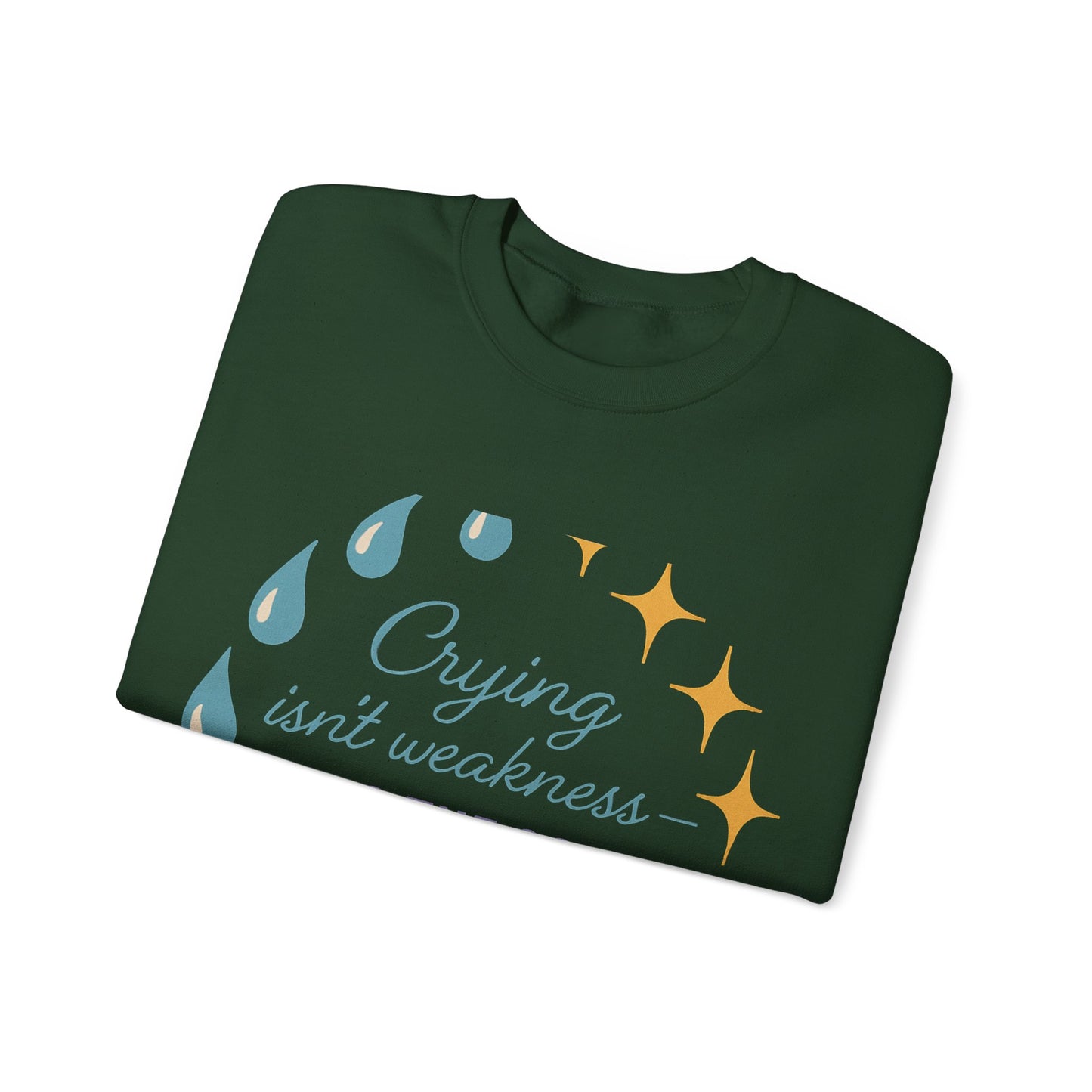 Soul Detoxing Unisex Crewneck Sweatshirt, Emotional Support Apparel, Comfort Gift, Inspirational Clothing, Cozy Layering Piece