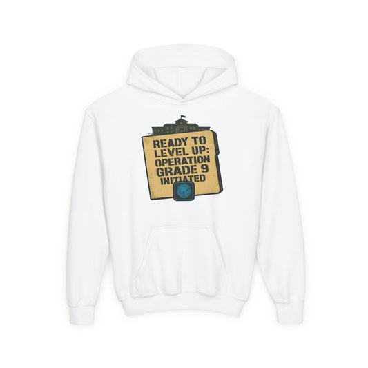 Leveling Up Hoodie for Back to School, Cool Back to School Hoodie
