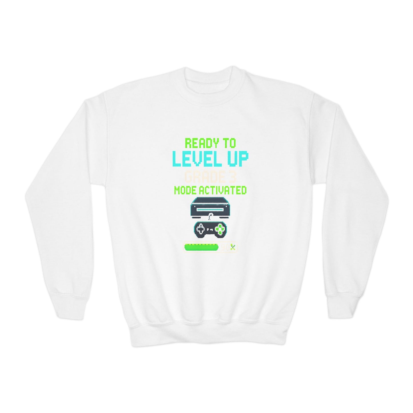 Retro Gaming Glory Sweatshirt for Back to School