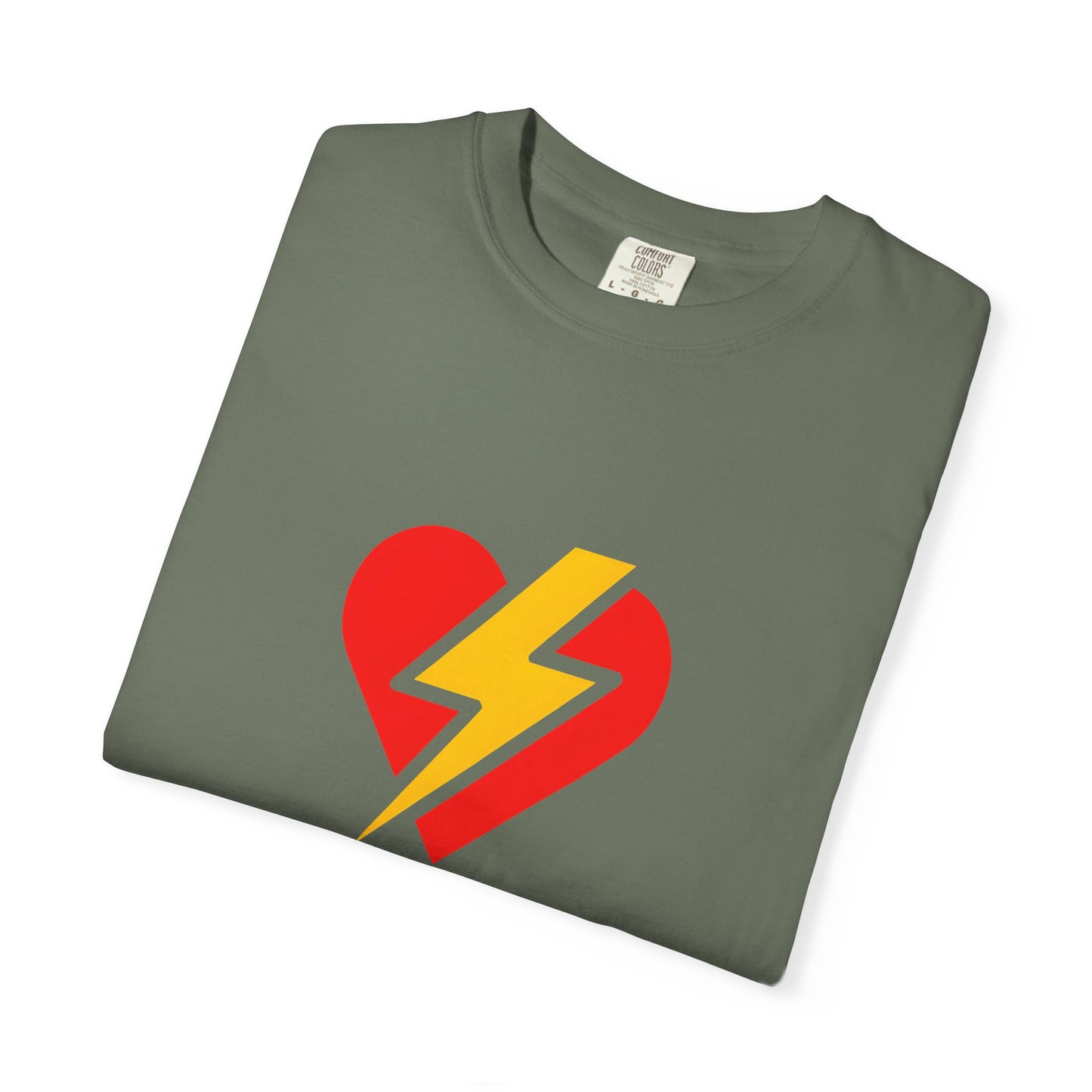 Lightning Heart Inspirational T shirts