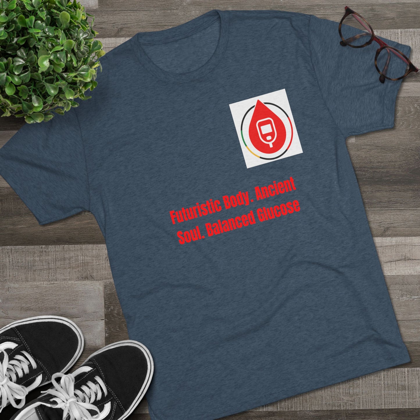 Metabolic Harmony, Sugar Management Crew Tee, Diabetes Management, Diabetes Awareness