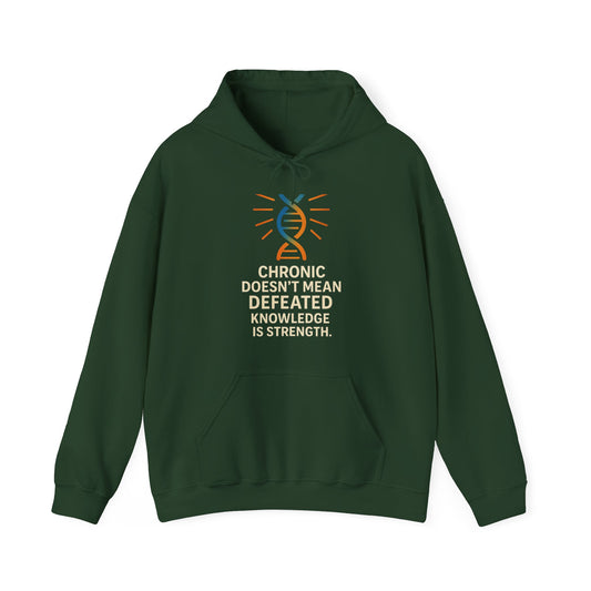 Chronic Strength Hoodie - Inspirational Sweatshirt for Empowerment, Gift for Chronic Illness Support, Cozy Wear for Any Occasion, [...]