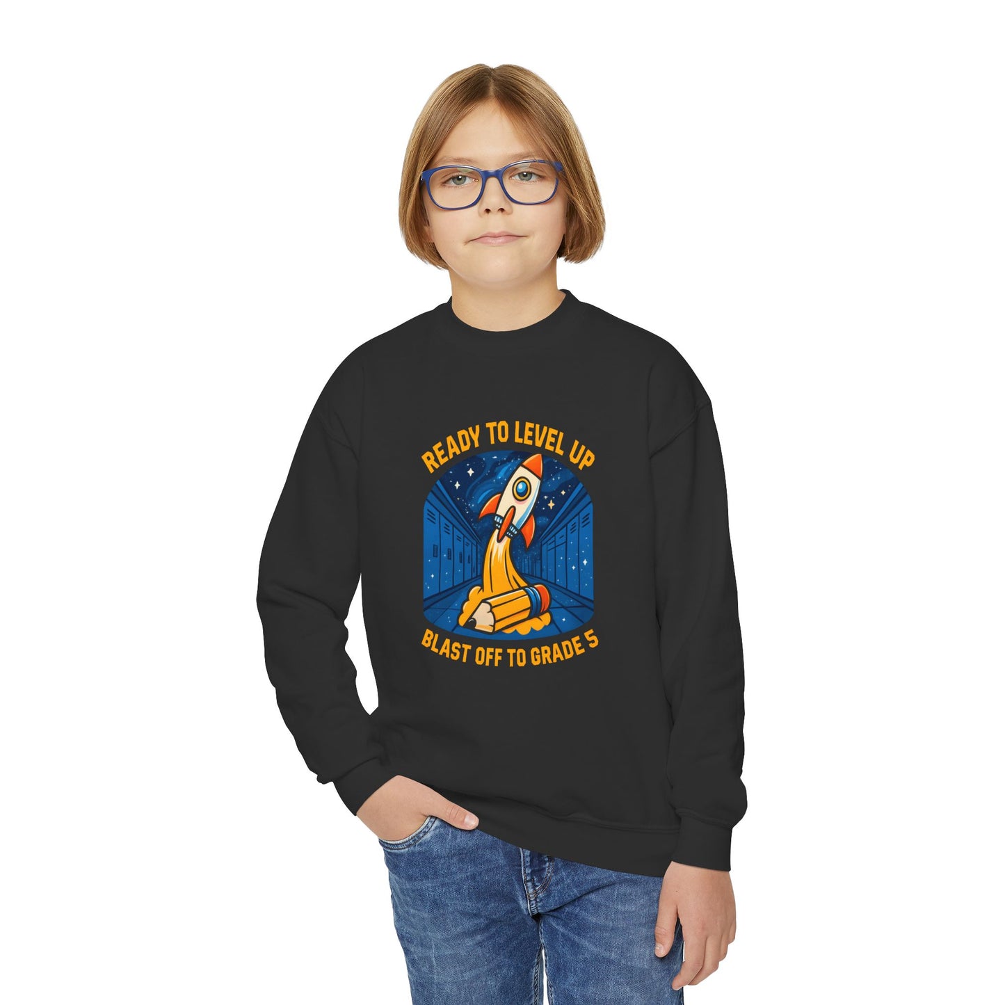 Rocket Scholar Sweatshirt for Back to School