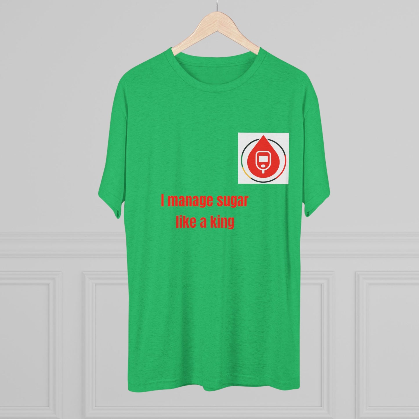 Sugar Management Crew Tee, Funny Diabetes Shirt, Unisex T-shirt, Health Awareness Tee, Gift for Diabetics