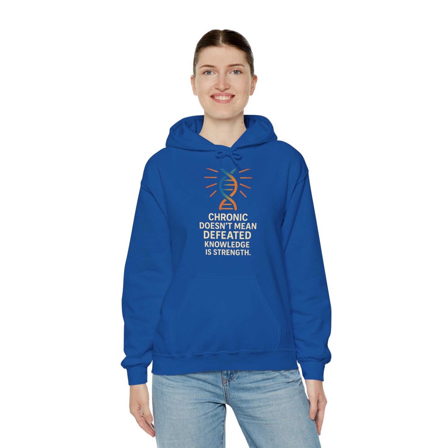 Chronic Strength Hoodie - Inspirational Sweatshirt for Empowerment, Gift for Chronic Illness Support, Cozy Wear for Any Occasion, [...]
