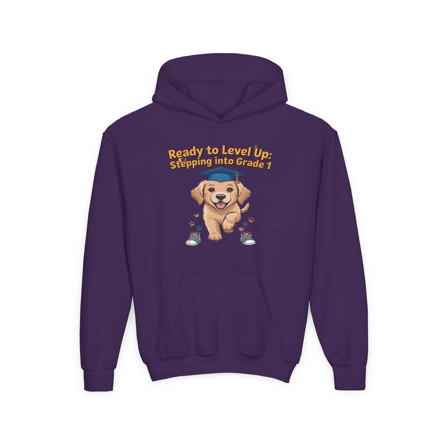 Puppy's First Day Hoodie for Back to School, Cool Back to School Hoodie