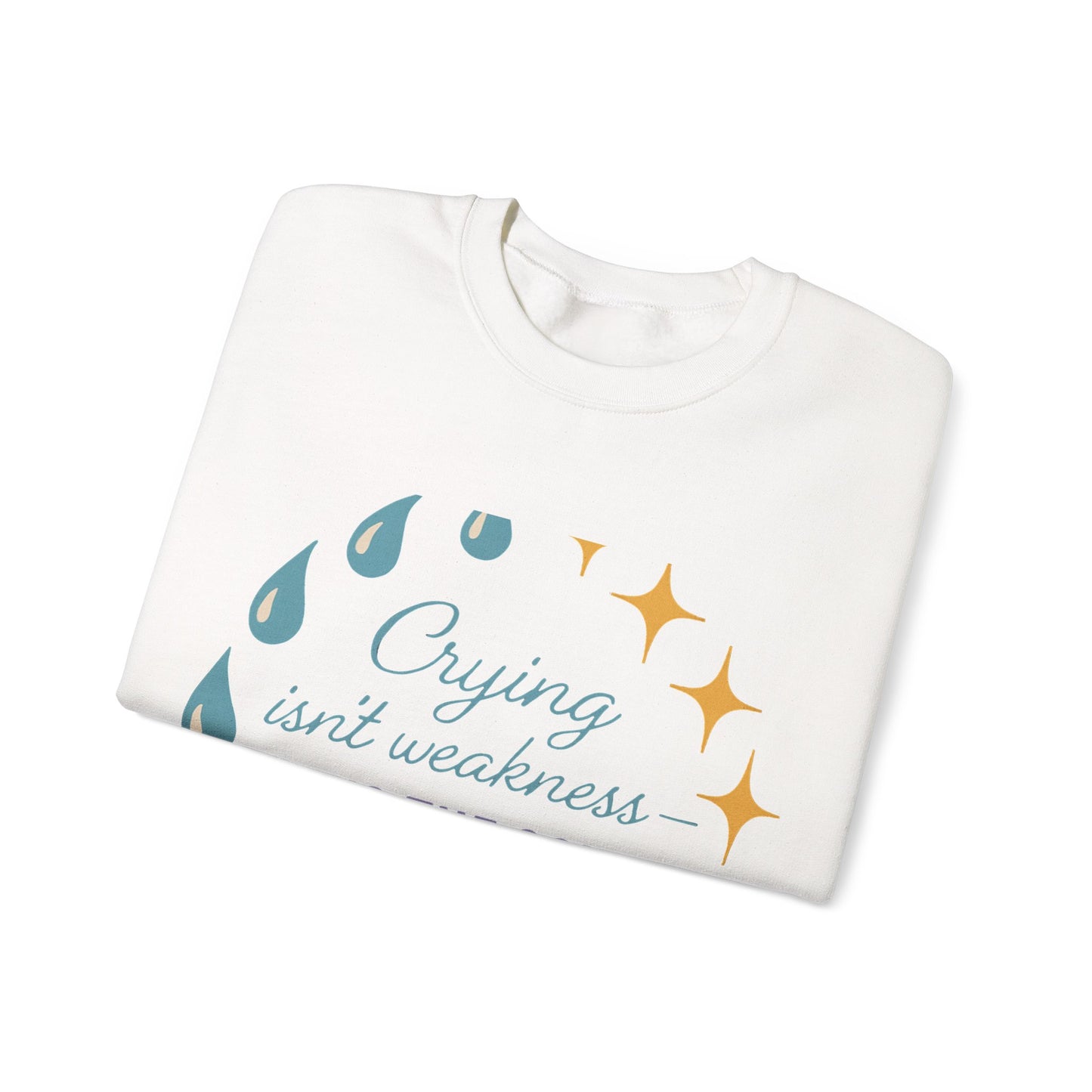 Soul Detoxing Unisex Crewneck Sweatshirt, Emotional Support Apparel, Comfort Gift, Inspirational Clothing, Cozy Layering Piece