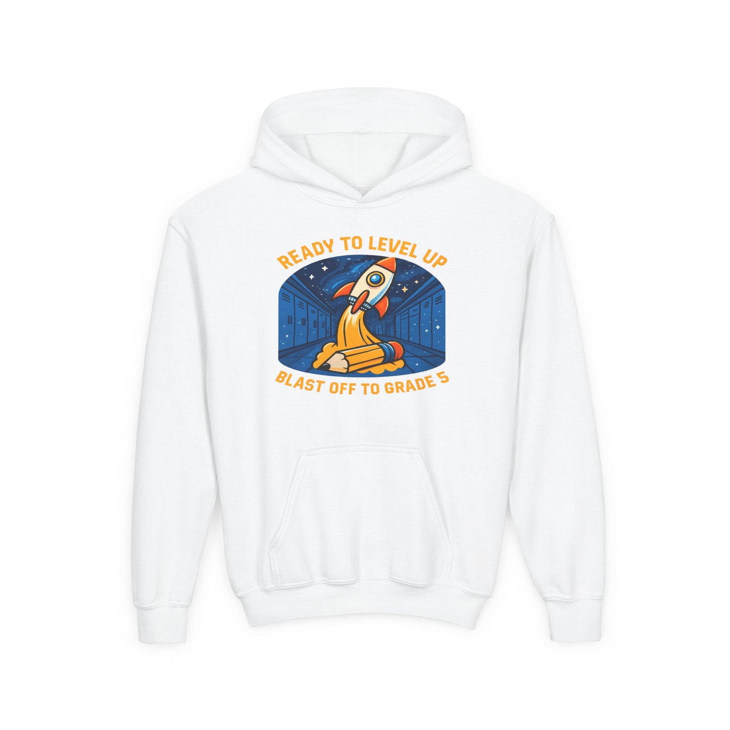 Rocket Launch Hoodie for Back to School, Cool Back to School Hoodie