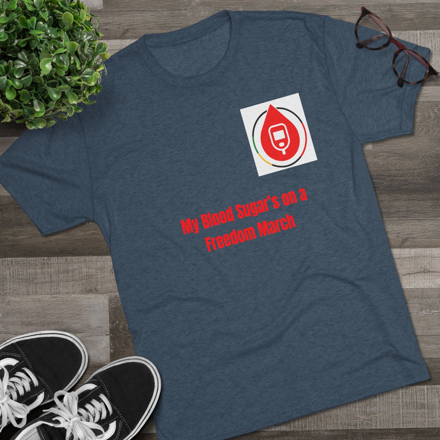 Sugar Freedom Diabetes Management Crew Tee