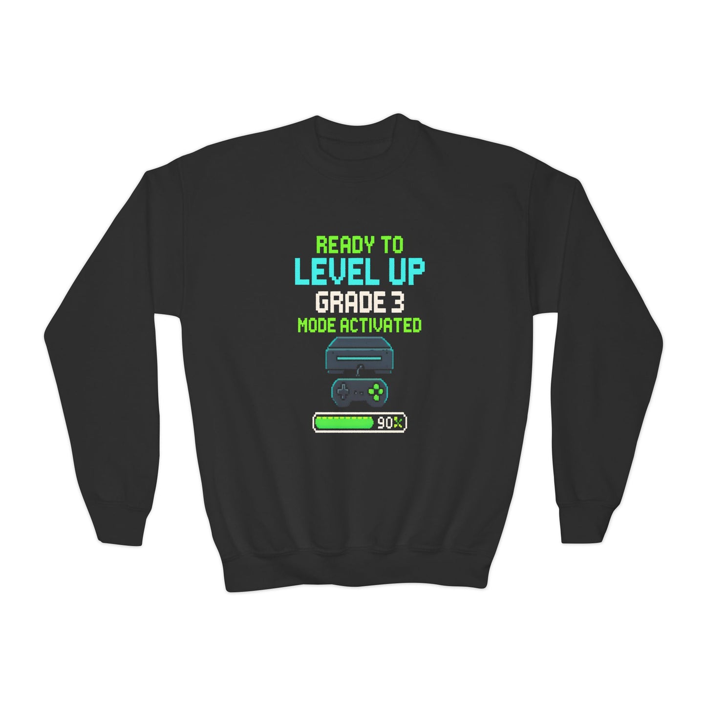 Retro Gaming Glory Sweatshirt for Back to School