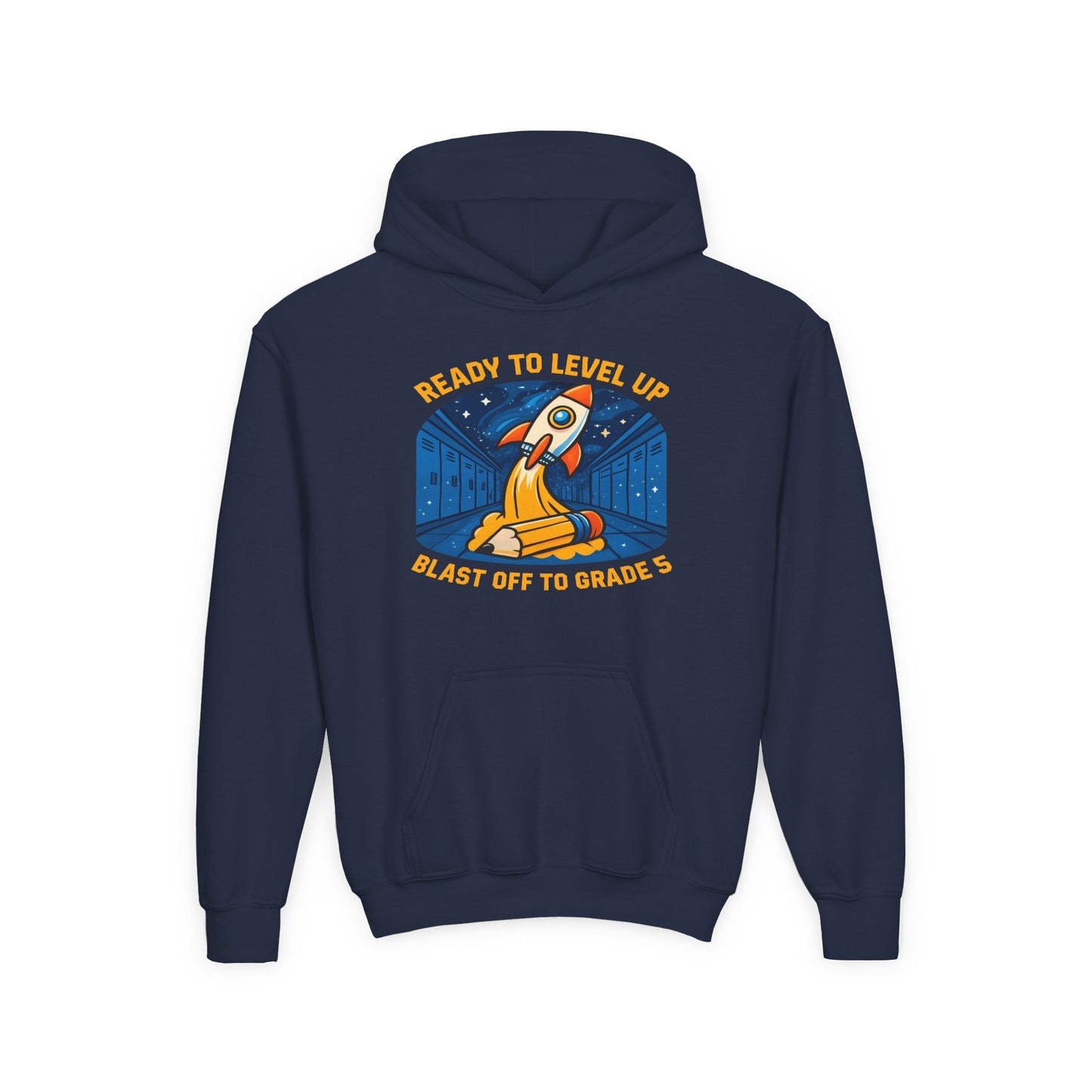 Rocket Launch Hoodie for Back to School, Cool Back to School Hoodie