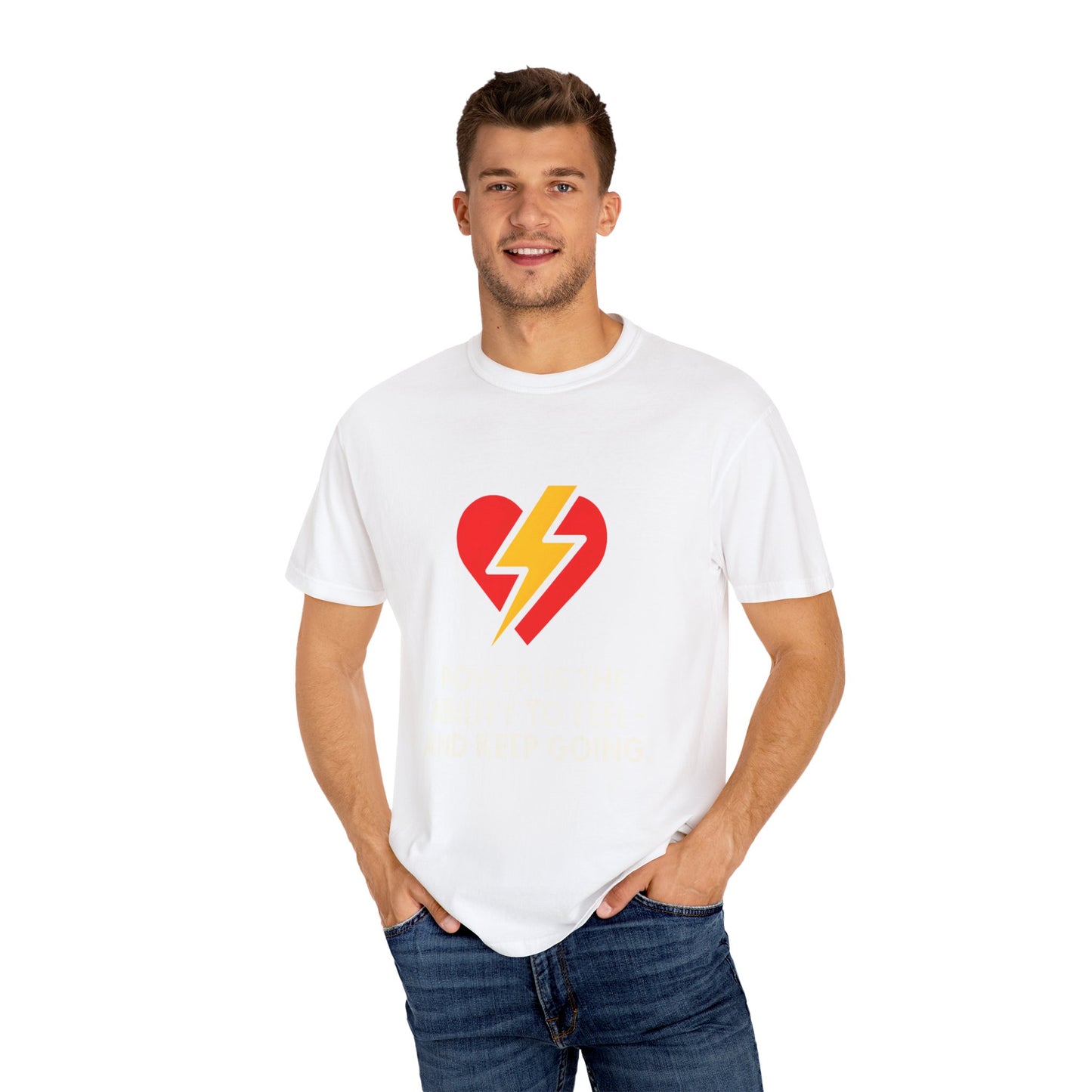 Lightning Heart Inspirational T shirts