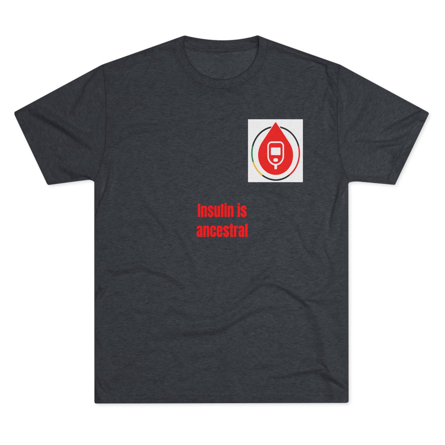 Diabetes Awareness Campaign T-shirts, Insulin's Ancestral Legacy, Sugar Management Crew Tee