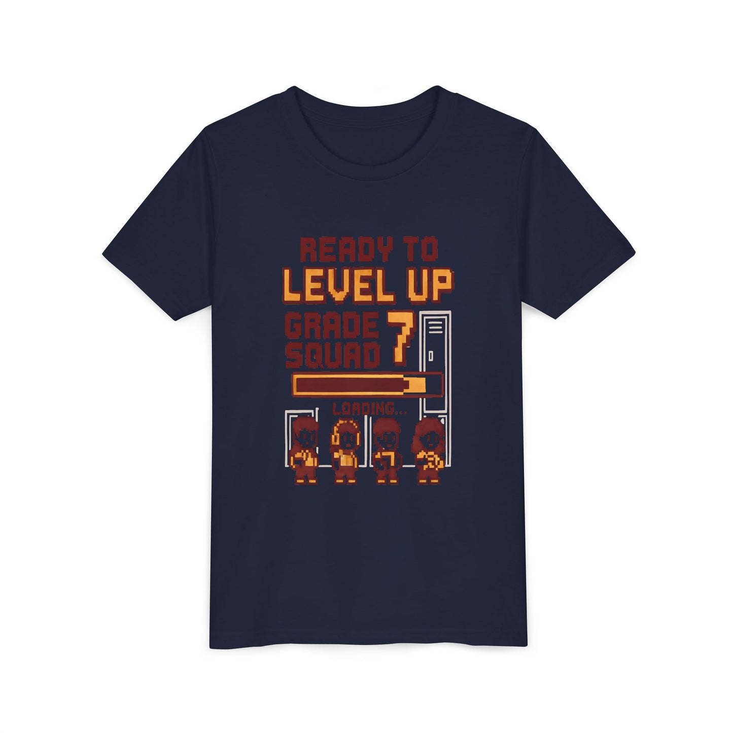 Pixel Power SquadBack to School T Shirts