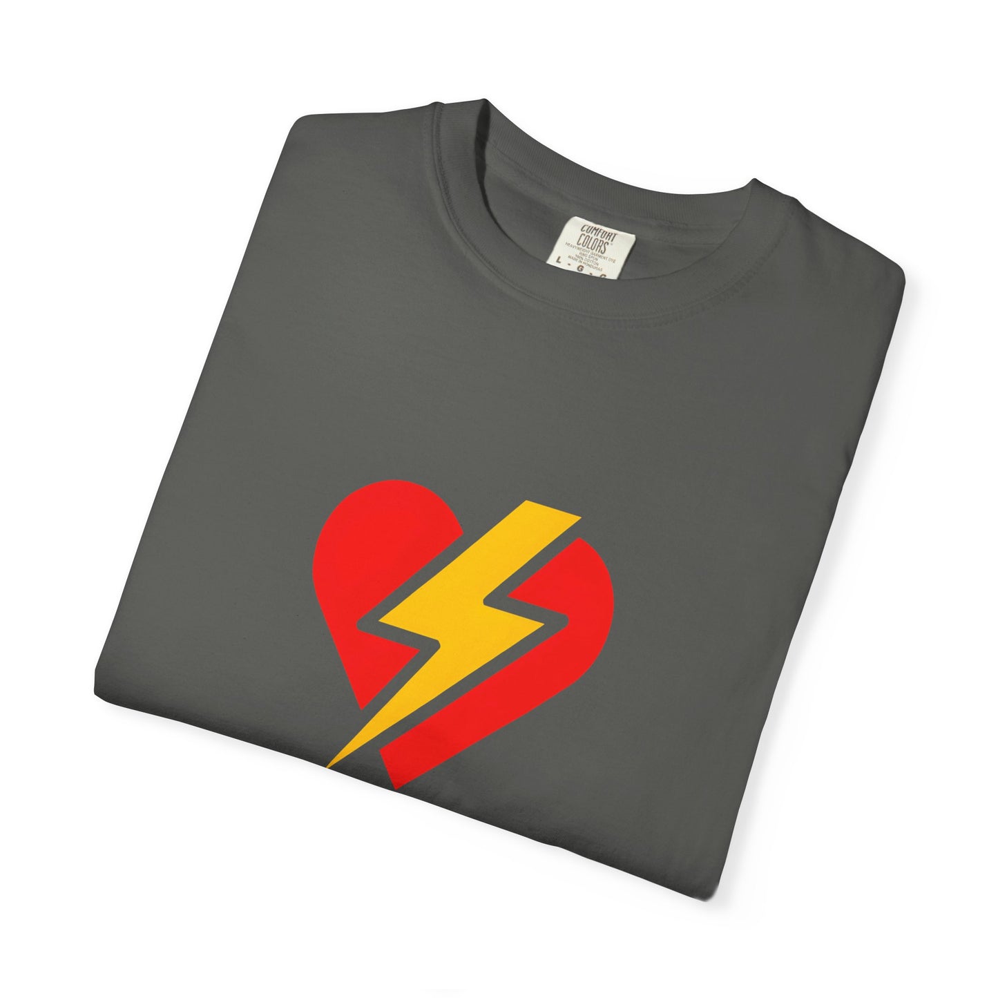 Lightning Heart Inspirational T shirts