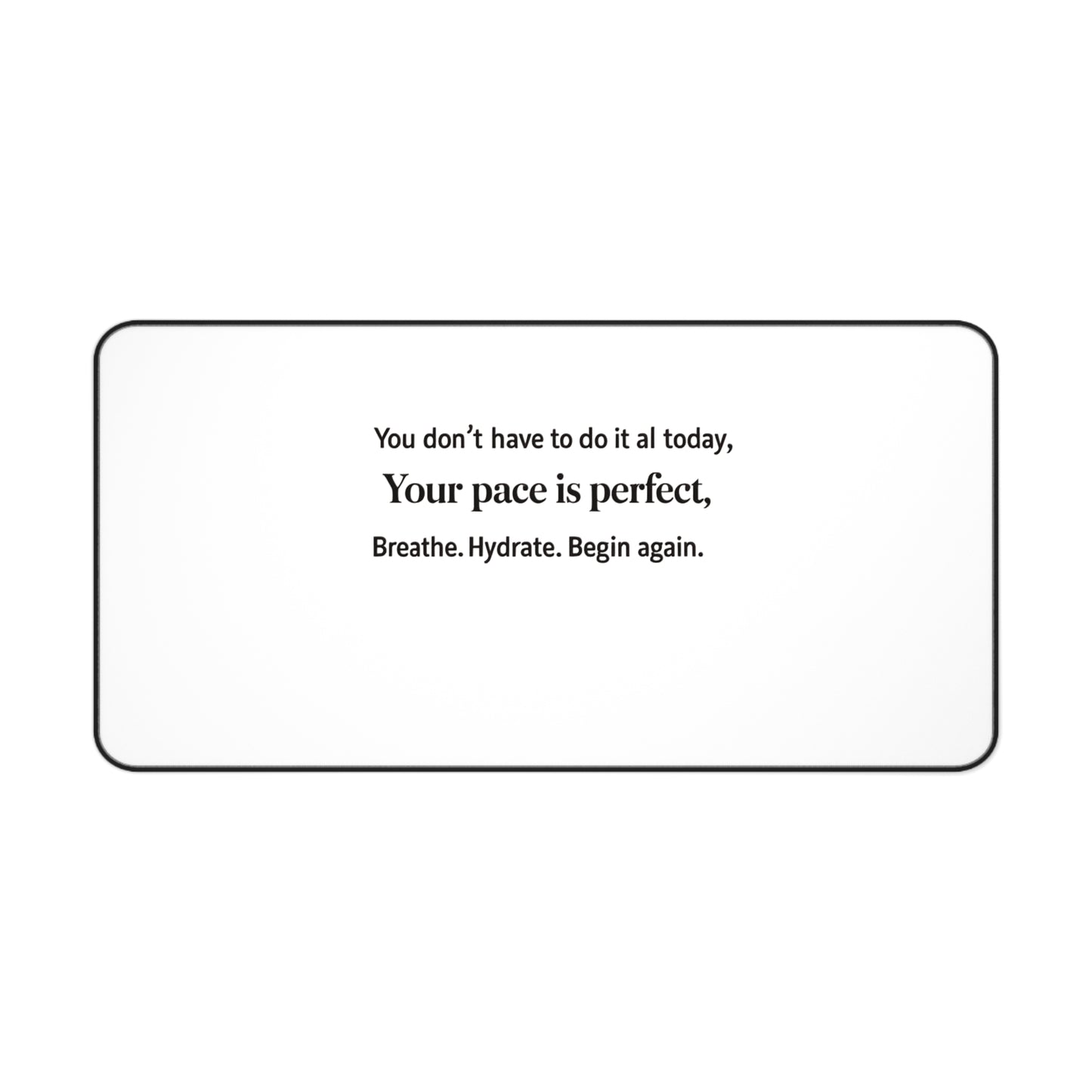 Back to School Inspirational Desk Mats