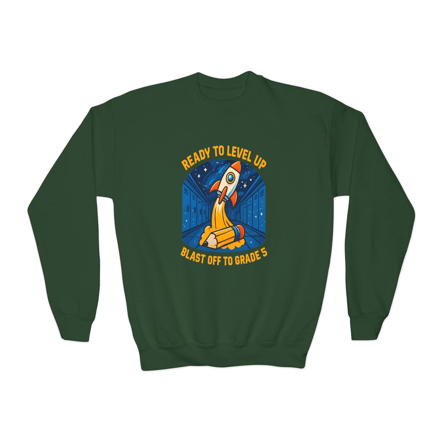 Rocket Scholar Sweatshirt for Back to School